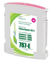 Pitney Bowes 787-E Compatible Magenta Ink Cartridge for SendPro P / Connect+ Series Postage Meters