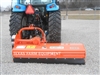 Orange Peruzzo Bull 2800, 9' HD Offset Flail Mower