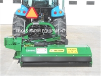 ACMA DB160E, 63" Green Ditch Bank Flail Mower