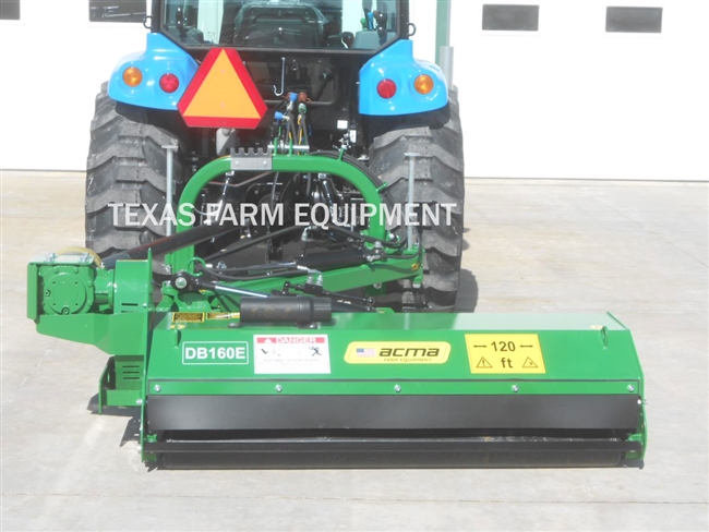 ACMA DB160E, 63" Green Ditch Bank Flail Mower