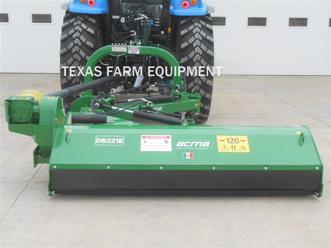 ACMA DB181E, 71" Green Ditch Bank Flail Mower