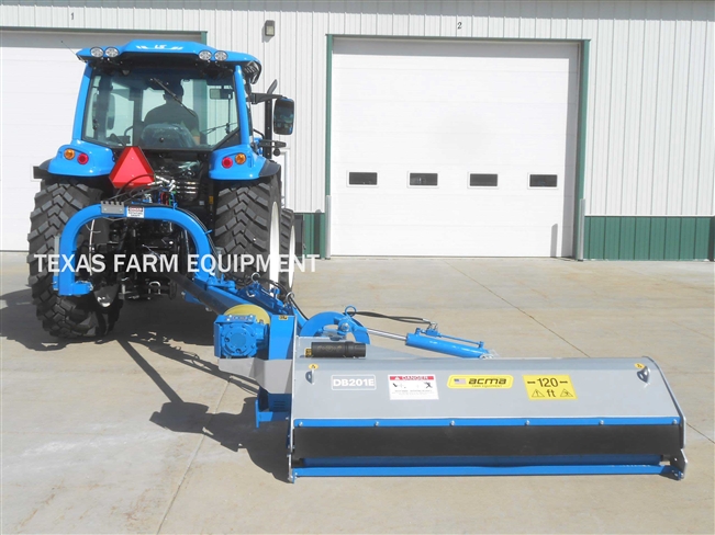 ACMA DB201E, 79" Blue Ditch Bank Flail Mower