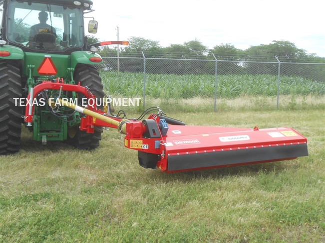 Red OMARV DB2200E Ditch Bank Flail Mower