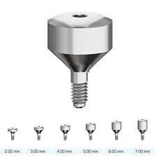 10 X Healing Caps for Dental Implant Abutment 3.75mm Diameter 3 mm Height