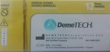 Demegut ABSORBABLE Plain GUT Surgical Suture 4-0 USP 12 BoxÂ Demetech Catgut