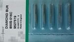 Superdent Diamond Dental Bur 850S-016C Coarse Chamfer TaperÂ Round End England