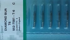 Superdent Diamond Dental Bur T6 Coarse Gross Reduction TaperÂ Round End England