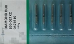 Superdent Diamond Dental Bur 856-021XC Extra Coarse Taper Round End England