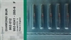 Superdent Diamond Dental Bur 862-012 Fine Flame Shaped Finishing England