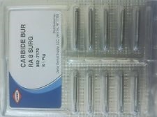 Darby Carbide RoundÂ Bur Surgical RA 8 Pack of 10 Dental England Latch Type