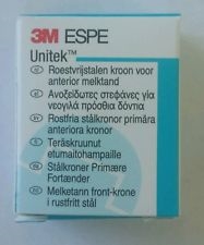 3M ESPE Unitek 5 Stainless Steel PrimaryÂ Anterior Crowns AllÂ sizes Dental