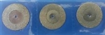 DENTAL LAB DIAMOND 3Â DISCS TOP QUALITY 0.17x19 MM Round Germany German