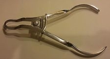 Rubber Dam Clamp Forceps Ivory Vector Germany Dental Instrument German