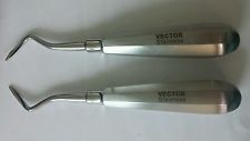 Flohr Apical Root Elevator 2 Pieces EastÂ West C-303 Dental Germany German