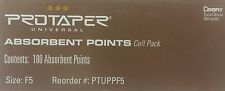 Protaper Universal F5 Absorbent Paper Points Dentsply TulsaÂ Dental Root Canal