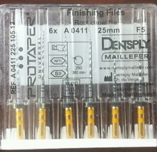 Dental Dentsply Maillefer Rotary ProTaper Universal Engine NiTi Files 25 mm F5