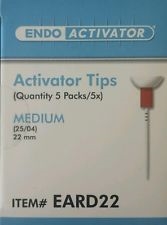 Endoactivator Activator Tips Medium BoxÂ of 25 Dentsply TulsaÂ Endo