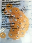 3M Sof-Lex soflex Discs Pack of 85 Orange Series 2382F Fine 1/2" 12.7 mm Dental