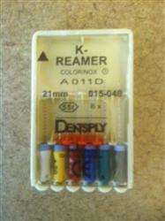 Dentsply Maillefer K-Reamers Endodontic Dental Files - 21 mm