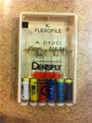 Dentsply Maillefer K-Flexofile Endodontic Dental Files - 21 mm