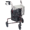 Drive Deluxe 3 Wheel Aluminum Rollator