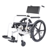 ActiveAid 1100 Height-Adjustable Shower Commode Chair with Optional Self Propel