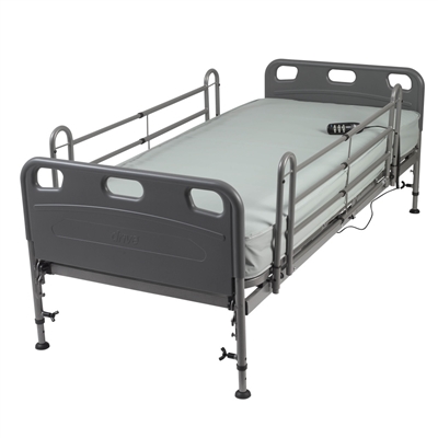 Drive Medical 15571 Competitor - Semi-Electric Hospital Hi Low Bed