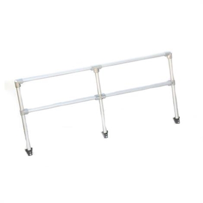 Roll-A-Ramp Removable Aluminum Straight End Handrails