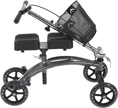 Drive Medical 796 Steerable Knee Walker with Basket