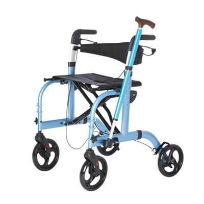 Translator 2-in-1 Rollator and Transport Chair by Rhythm Healthcare
