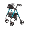 Royal Deluxe Height-Adjustable Rollator by Rhythm Healthcare