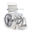 Aquatec Ergo Self Propel XL shower commode chair