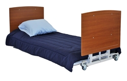 Med-Mizer AllCare Floor Level Low Hospital Bed