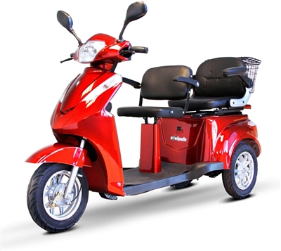 EWheels Electric 3-Wheel 2 Passenger Mobility Scooter - EW-66
