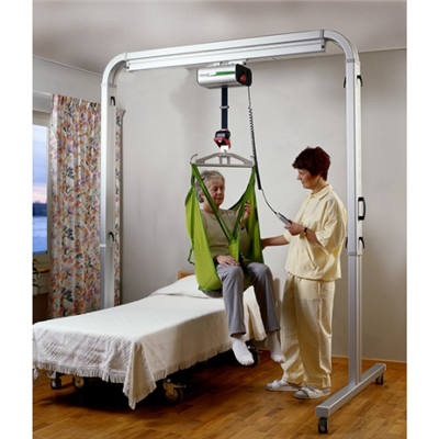 Liko FreeSpan Straight Rail Ceiling Lift System (Track + Motor Included)