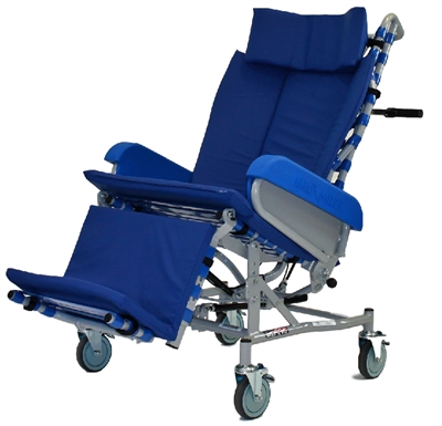Med-Mizer FlexTilt Tilt-In-Space Transport Chair For Safe Patient Transferring