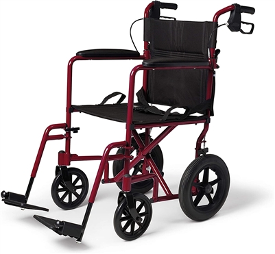 Medline Excel Aluminum Transport Chair