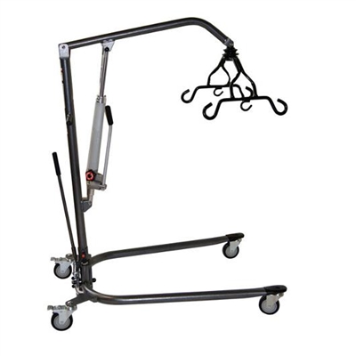 Medline Hydraulic Patient Lift 400 with a 6-point cradle