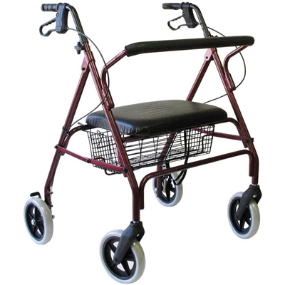 Karman R-4700 Heavy Duty Bariatric Rollator with 8" Wheels,