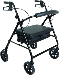 Protekt Heavy Duty Bariatric Rollator, Black 500lb