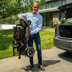 Featherweight Travel Scooter - Lightest Electric FoldingScooter 37 lbs.