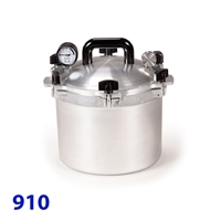 All American 10 1/2 Quart Pressure Canner Model 910