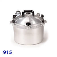 All American 15 1/2 Quart Pressure Canner Model 915