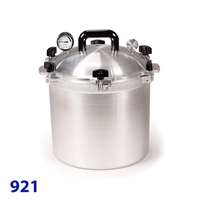 All American 21 1/2 Quart Pressure Canner Model 921