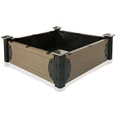 Barebones Deluxe Raised Grow Bed Kit - 12 " Tall