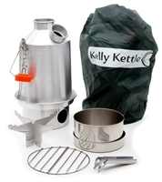 Aluminum Scout Kelly Kettle Complete Kit