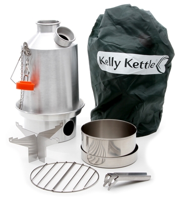 Aluminum Scout Kelly Kettle Complete Kit