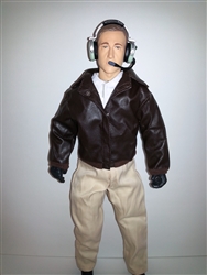 1/4.5 - 1/4 Civilian Pilot, Brown Leather Jacket