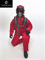 1/4.5 - 1/4 Modern Jet RC Pilot Figure (Red)