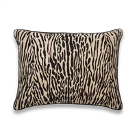 Elitis Tiger CO 108 01 02.  Linen tiger stripe throw pillow.  Click for details and checkout >>